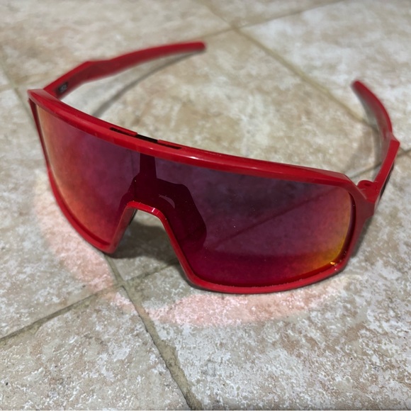 Oakley Other - Oakley Custom Sutro - Red sunglasses, like mint condition